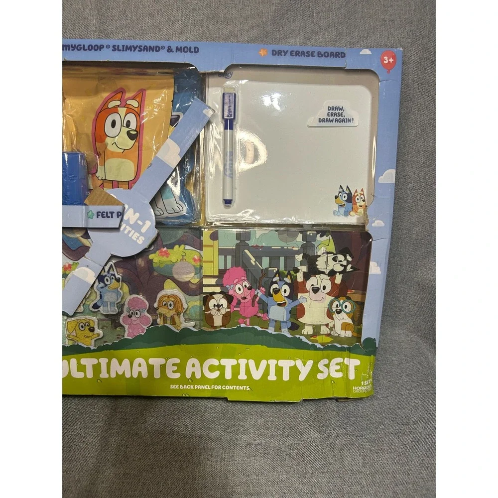 Bluey Ultimate Activity Set‎ Kids Unisex One Size Multicolor 35+ Piece Playset